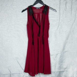 Lightweight Burgundy Summer Dress